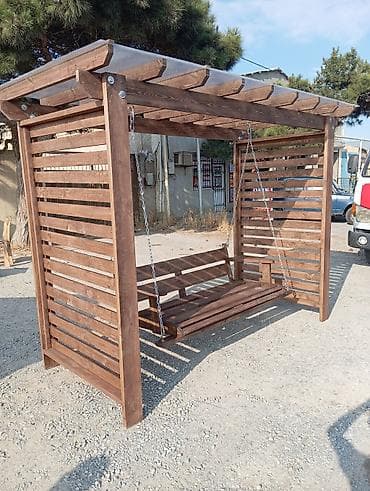 pavlonya ağacı satış: Divan-yelləncək, Zontikli, Taxta — 7