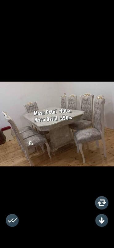 stol desdi: Masa dəsti yenidi rəng seçimi var — 1