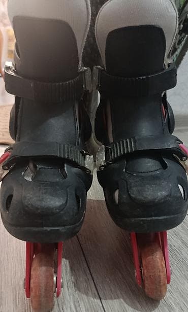 Uşaq üçün inline konkis (təkərli paten) – 4 təkərli, bərk karkaslı