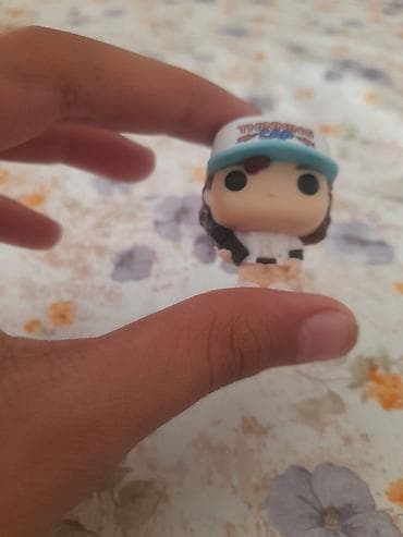 Mini kolleksiya fiquru – mavi kasketli, “THINKING CAP” yazılı şapka lalafo.az -da Mini kolleksiya fiquru – mavi kasketli, “THINKING CAP” yazılı şapka