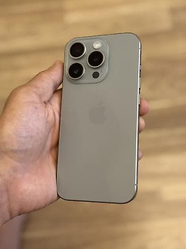 apple iphone 12: IPhone 15 Pro, 256 GB, Natural Titanium, Simsiz şarj — 3