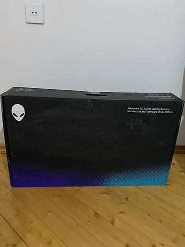 Skanerlər: Alienware 25 320 Hz Gaming Monitor - Model: Alienware 25 - Ekran — 1