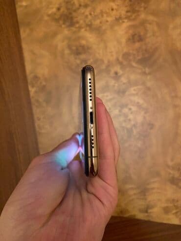 iphone x ikinci əl: IPhone Xs Max, 256 GB, Qızılı, Face ID — 5