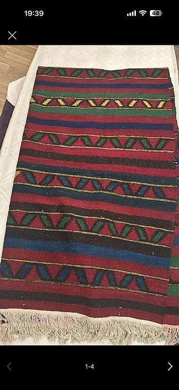 Ковролин: Müasir dizaynlı xalça - Rənglər: qara-ağ - Naxış: böyük kvadratlardan at lalafo.az — 5 Ковролин: Müasir dizaynlı xalça - Rənglər: qara-ağ - Naxış: böyük kvadratlardan — 5