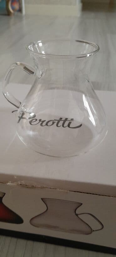 stəkan altlığı: Stəkanlar, rəng - Ağ, Şüşə, 6 ədədli dəst, Türkiyə — 2