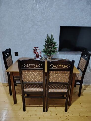 İşlənmiş, 6 stul