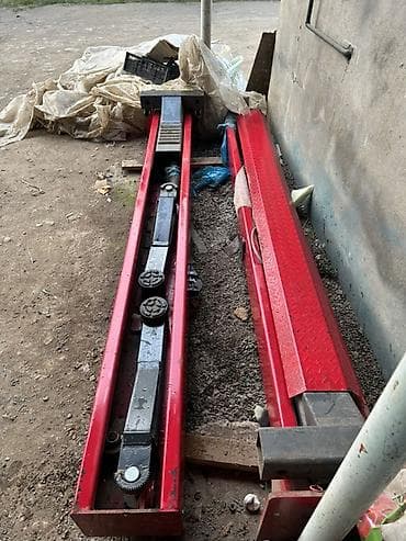 Avtoservis avadanlıqları: Avtoservis üçün səviyyə tənzimləyən rolikli platforma dəsti — 3