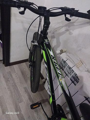 Dağ velosipedləri: VISTA dağ velosipedi - Çərçivə: yüngül alaşımlı hardtail, qara-yaşıl — 4