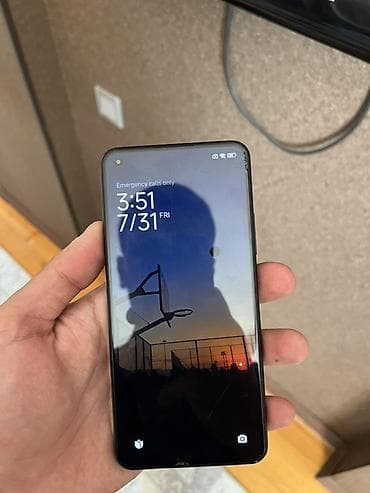 Мобильные телефоны и аксессуары: Xiaomi 11 Lite, 128 ГБ, цвет - Черный, 
 Отпечаток пальца, Две SIM карты, Face ID — 6