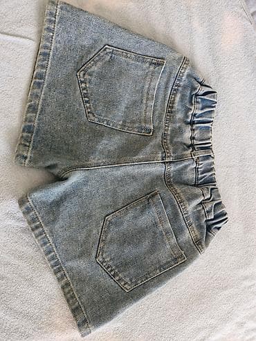 Шорты, Для девочек, 9 - 10 лет, Б/у — 2