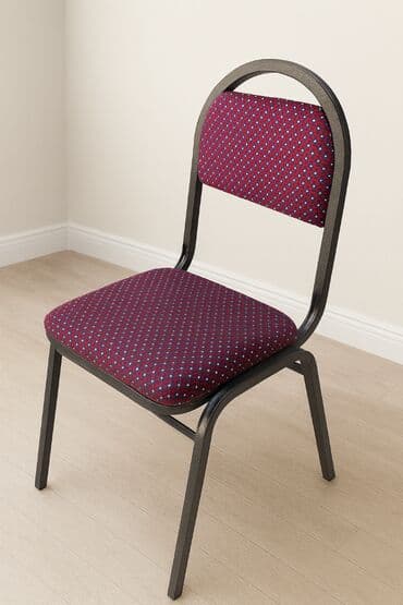 Mətbəx üçün, Yeni, Qatlanmayan, rəng - Bordo Stul