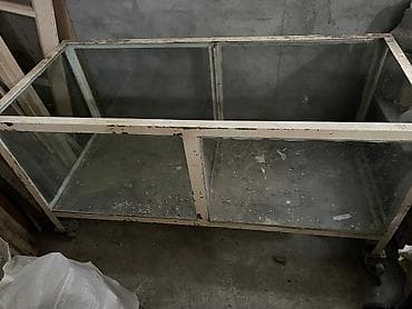 Akvariumlar: Akvarium.Təmiz rusun ukolnikinən hazırlanıb.çox az 2 ay işlənib — 1
