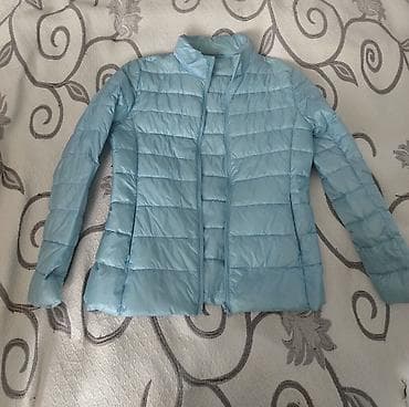 Məhsul: Yüngül şişmə qadın gödəkçəsi - Rəng: Açıq mavi - Model