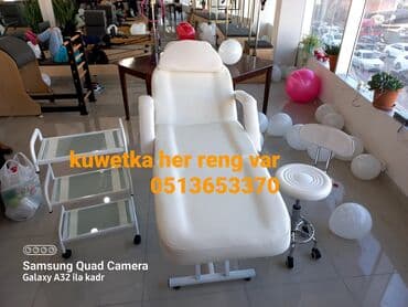 Kusetka qolu her reng var kuwetka camadan