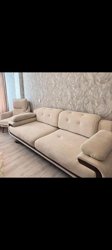 islenmis divan kreslo ucuz: İşlənmiş, Divan, 2 kreslo — 1