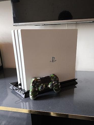 pes13 ps4: Məhsul: Sony PlayStation 4 Pro 500gb (ağ rəng), şaquli dayaqlı — 2