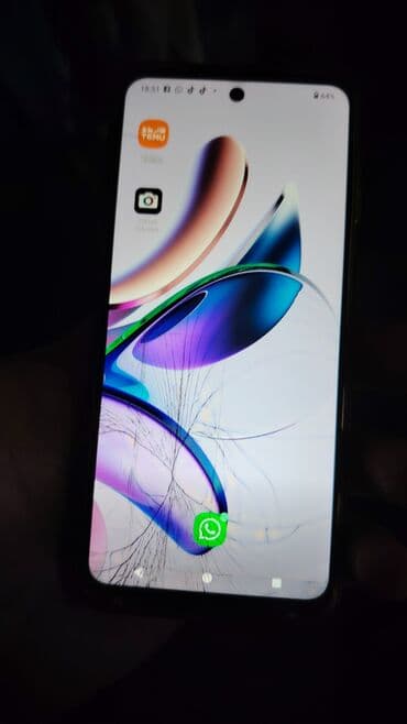 радиостанция motorola: Motorola Moto G13, 128 ГБ, цвет - Голубой, Сенсорный, Отпечаток пальца, Две SIM карты — 2