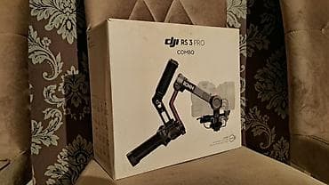 DJI RS 3 Pro Combo — peşəkar kamera stabilizatoru - 3 oxlu güclü