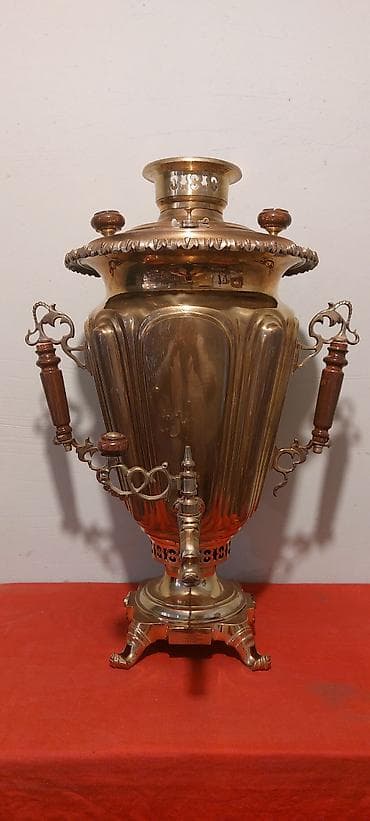 gitara simi: 19-cu esrin sonlari Tula istehsali samovar 7-litrlikdir, materiali; — 5