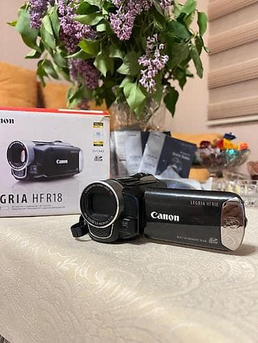 video kamera canon: Canon LEGRIA HF R18 HD videokamera Xüsusiyyətlər: - Full HD 1080p — 1