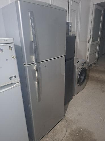 mini smart box: İşlənmiş 2 qapılı Dnepr Soyuducu Satılır, rəng - Boz — 1