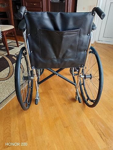 tibbi məhsullar: Tualet funksiyalı əlil arabası - Konstruksiya: xrom örtüklü möhkəm — 4