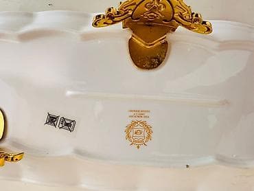 servis desti: Məhsul: Dekorativ porselen servis boşqabları (2 ədəd dəst) - — 5