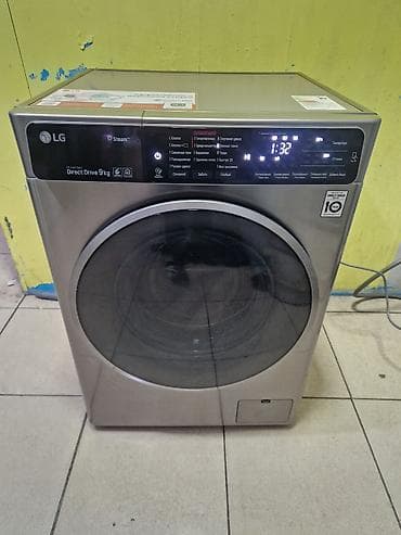 ucuz islenmis telefonlar: Paltaryuyan maşın LG, 9 kq, İşlənmiş, Avtomat, Qurutma var, Kredit yoxdur, Ödənişli çatdırılma — 2