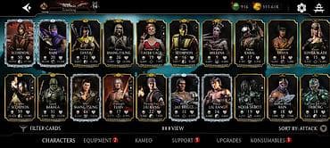 nerd zeri: Mortal Kombat Mobile oyun hesabı – yüksək səviyyəli kolleksiya - — 1