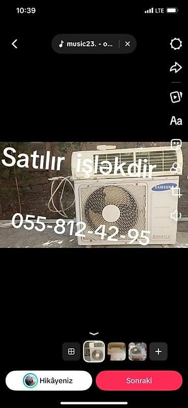 Elektronika: Samsung pəncərə tipli kondisioner - Tip: pəncərə tipli A/C (monoblok) — 1