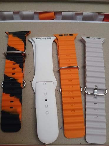 Smart qolbaqlar: İdman Saat dəsti, rəng - Narıncı — 3