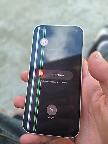 samsung galaxy a04s: IPhone 13, 128 GB, Ağ, Qırıq — 4