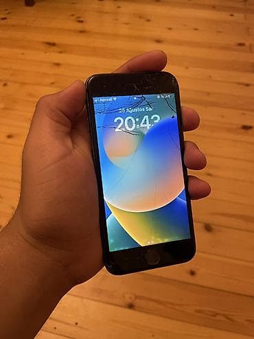 iphone 2: IPhone 8, 64 GB, Jet Black, Barmaq izi, Simsiz şarj — 1