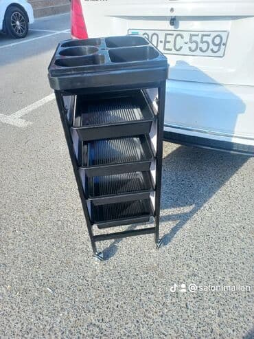 künc rəf: Etajarka salon ucun berber ucun kraska qoymaq üçün etajarka — 2