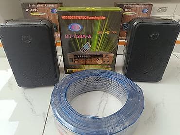 lil solid dual: BT-158A-A stereo gücləndirici və akustika dəsti Komplekt: - BT-158A-A — 2
