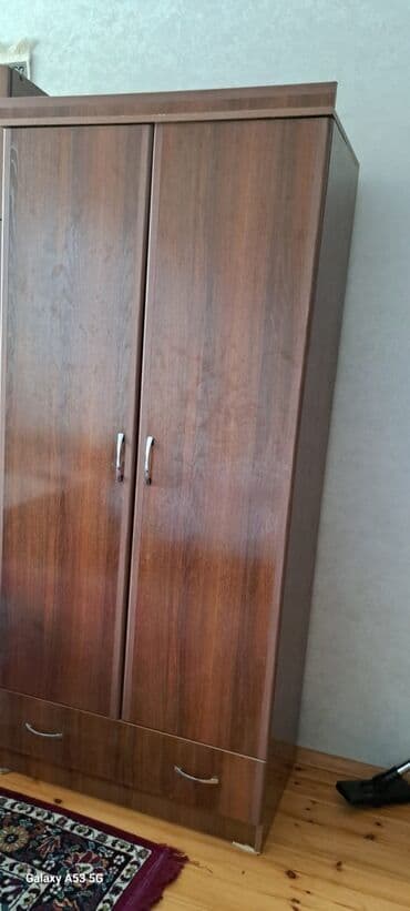 qoz bişiren: Açılan, 2 qapılı Düz dolab, Qarderob, paltar dolabı — 2