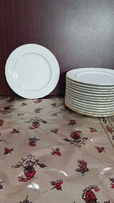 Nəlbəkilər, rəng - Ağ, Farfor