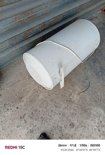 Elektrik su qızdırıcısı (bojler), silindrik, üfüqi quraşdırma üçün