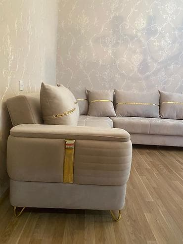 stol ev ucun: Künc divan, Açılmayan, Parça — 3