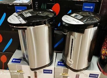 Samovar termopot Korkmaz Türk istehsali 1100 watt 5 litr tutumlu 360 — 4