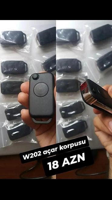 Aksesuarlar və tüninq: Mercedes w202 açar korpusları satılır təzədir çatdırılma mümkündür — 1