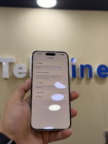 ideal iphone: IPhone 15 Pro Max, 256 GB, Natural Titanium, Zəmanət, Kredit, Simsiz şarj — 5