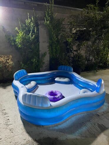 baseynler: İşlənmiş Şişmə Hovuz Intex, 3.1 - 4 m, 1001 - 1500 l — 2