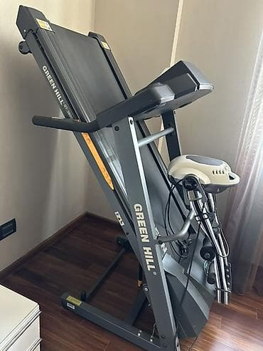 GREEN HILL qaçış trenajoru – qatlanan, elektrikli model