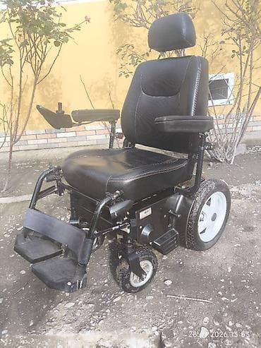 el arabası: Elektron motorlu əlil arabası . Çox gözəl baxılıb. Şəkildəki kimidir — 2