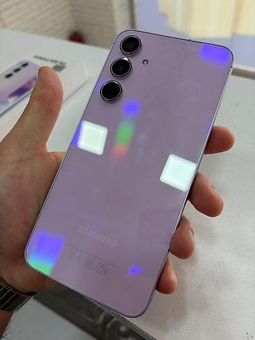 s iii mini: Samsung Galaxy A55 5G, 128 GB, rəng - Bənövşəyi, Sensor — 6