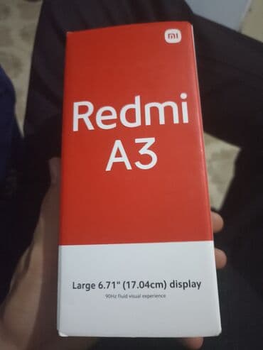 redmi go qiymeti: Redmi A3, 128 GB, rəng - Yaşıl, Sensor — 4