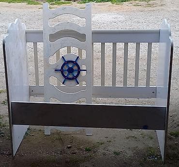 Oğlan və qız üçün, Dördbucaq, Beşik, Dəstsiz, Matras ilə, Yellənmə mexanizmsiz