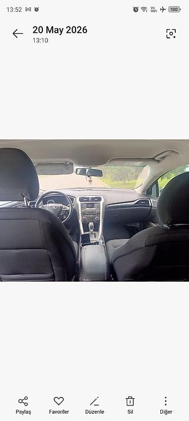kia rio diffuser: Ford Fusion (sedan) – tünd boz rəng - Güclü və qənaətcil benzin — 5