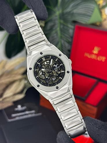 mercedes saat: Yeni, Qol saatı, Hublot, rəng - Qara — 1